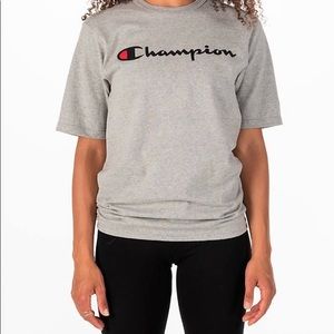 Grey champion shirt